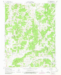 High Gate Missouri Historical topographic map, 1:24000 scale, 7.5 X 7.5 Minute, Year 1962