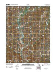 Hilldale Missouri Historical topographic map, 1:24000 scale, 7.5 X 7.5 Minute, Year 2012