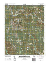 Hogan Hollow Missouri Historical topographic map, 1:24000 scale, 7.5 X 7.5 Minute, Year 2011