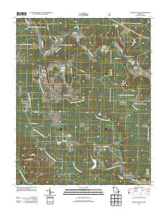 Hogan Hollow Missouri Historical topographic map, 1:24000 scale, 7.5 X 7.5 Minute, Year 2011