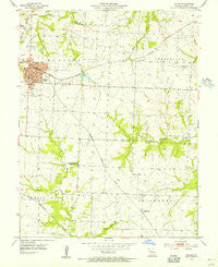 Holden Missouri Historical topographic map, 1:24000 scale, 7.5 X 7.5 Minute, Year 1954