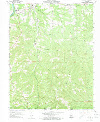 Hollister Missouri Historical topographic map, 1:24000 scale, 7.5 X 7.5 Minute, Year 1956