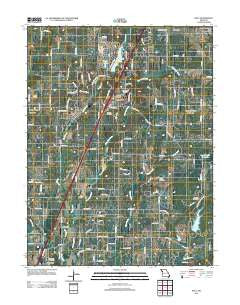 Holt Missouri Historical topographic map, 1:24000 scale, 7.5 X 7.5 Minute, Year 2012