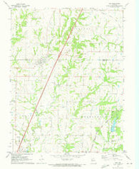 Holt Missouri Historical topographic map, 1:24000 scale, 7.5 X 7.5 Minute, Year 1971