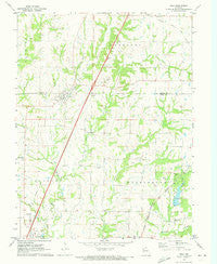 Holt Missouri Historical topographic map, 1:24000 scale, 7.5 X 7.5 Minute, Year 1971