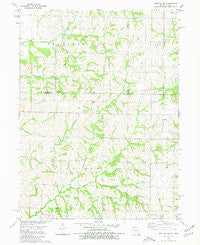 Hopkins SW Missouri Historical topographic map, 1:24000 scale, 7.5 X 7.5 Minute, Year 1980