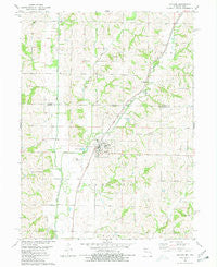 Hopkins Missouri Historical topographic map, 1:24000 scale, 7.5 X 7.5 Minute, Year 1980
