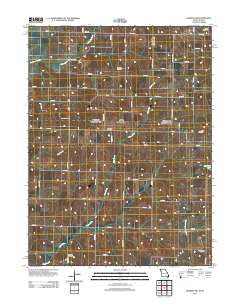 Hopkins SW Missouri Historical topographic map, 1:24000 scale, 7.5 X 7.5 Minute, Year 2011