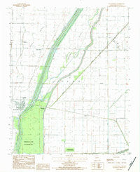 Hornersville Missouri Historical topographic map, 1:24000 scale, 7.5 X 7.5 Minute, Year 1983