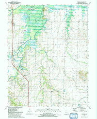 Horton Missouri Historical topographic map, 1:24000 scale, 7.5 X 7.5 Minute, Year 1991
