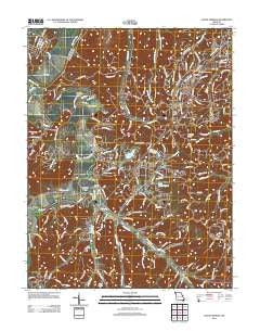 House Springs Missouri Historical topographic map, 1:24000 scale, 7.5 X 7.5 Minute, Year 2012