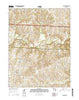 Houstonia Missouri Current topographic map, 1:24000 scale, 7.5 X 7.5 Minute, Year 2014