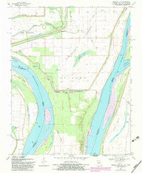 Hubbard Lake Missouri Historical topographic map, 1:24000 scale, 7.5 X 7.5 Minute, Year 1969