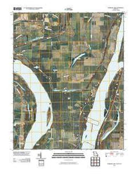 Hubbard Lake Missouri Historical topographic map, 1:24000 scale, 7.5 X 7.5 Minute, Year 2010