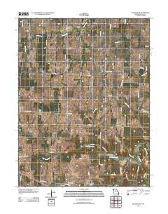 Hughesville Missouri Historical topographic map, 1:24000 scale, 7.5 X 7.5 Minute, Year 2011
