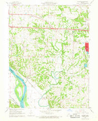 Huntsdale Missouri Historical topographic map, 1:24000 scale, 7.5 X 7.5 Minute, Year 1967