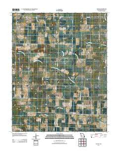 Iantha Missouri Historical topographic map, 1:24000 scale, 7.5 X 7.5 Minute, Year 2011
