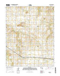 Iantha Missouri Current topographic map, 1:24000 scale, 7.5 X 7.5 Minute, Year 2015