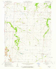 Iantha Missouri Historical topographic map, 1:24000 scale, 7.5 X 7.5 Minute, Year 1962