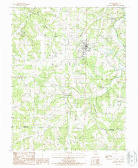 Iberia Missouri Historical topographic map, 1:24000 scale, 7.5 X 7.5 Minute, Year 1987