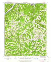 Iberia Missouri Historical topographic map, 1:62500 scale, 15 X 15 Minute, Year 1933
