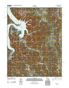 Iconium Missouri Historical topographic map, 1:24000 scale, 7.5 X 7.5 Minute, Year 2011