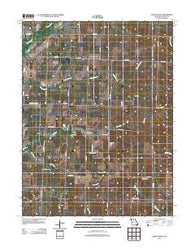 Indian Grove Missouri Historical topographic map, 1:24000 scale, 7.5 X 7.5 Minute, Year 2012