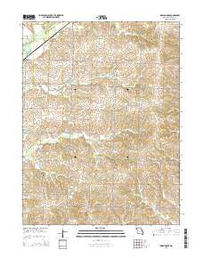Indian Grove Missouri Current topographic map, 1:24000 scale, 7.5 X 7.5 Minute, Year 2015