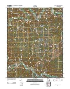 Indian Springs Missouri Historical topographic map, 1:24000 scale, 7.5 X 7.5 Minute, Year 2011