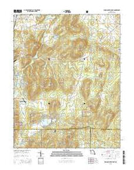 Iron Mountain Lake Missouri Current topographic map, 1:24000 scale, 7.5 X 7.5 Minute, Year 2015