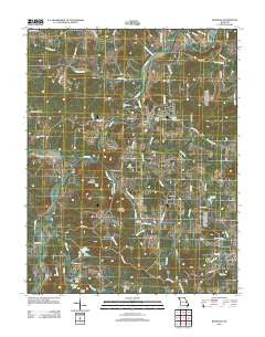 Irondale Missouri Historical topographic map, 1:24000 scale, 7.5 X 7.5 Minute, Year 2011