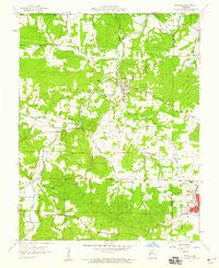 Irondale Missouri Historical topographic map, 1:24000 scale, 7.5 X 7.5 Minute, Year 1958