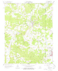 Irondale Missouri Historical topographic map, 1:24000 scale, 7.5 X 7.5 Minute, Year 1958