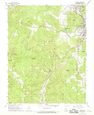 Ironton Missouri Historical topographic map, 1:24000 scale, 7.5 X 7.5 Minute, Year 1968