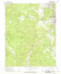 Ironton Missouri Historical topographic map, 1:24000 scale, 7.5 X 7.5 Minute, Year 1968