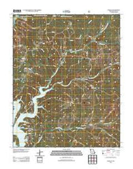 Isabella Missouri Historical topographic map, 1:24000 scale, 7.5 X 7.5 Minute, Year 2012