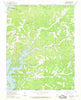 Isabella Missouri Historical topographic map, 1:24000 scale, 7.5 X 7.5 Minute, Year 1968