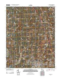 Jackson Missouri Historical topographic map, 1:24000 scale, 7.5 X 7.5 Minute, Year 2012