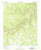 Jam Up Cave Missouri Historical topographic map, 1:24000 scale, 7.5 X 7.5 Minute, Year 1968