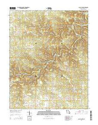 Jam Up Cave Missouri Current topographic map, 1:24000 scale, 7.5 X 7.5 Minute, Year 2015
