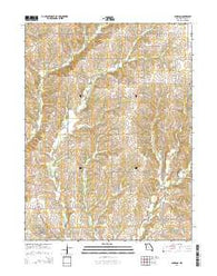 Jameson Missouri Current topographic map, 1:24000 scale, 7.5 X 7.5 Minute, Year 2014