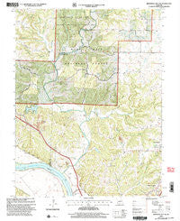 Jefferson City NW Missouri Historical topographic map, 1:24000 scale, 7.5 X 7.5 Minute, Year 2000