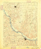 Jefferson City Missouri Historical topographic map, 1:125000 scale, 30 X 30 Minute, Year 1886