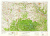 Jefferson City Missouri Historical topographic map, 1:250000 scale, 1 X 2 Degree, Year 1959