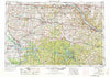 Jefferson City Missouri Historical topographic map, 1:250000 scale, 1 X 2 Degree, Year 1955
