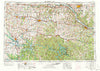 Jefferson City Missouri Historical topographic map, 1:250000 scale, 1 X 2 Degree, Year 1955