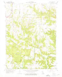 Joanna Missouri Historical topographic map, 1:24000 scale, 7.5 X 7.5 Minute, Year 1959