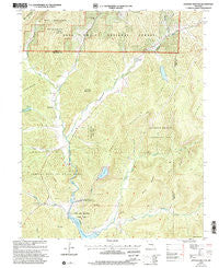 Johnson Shut-Ins Missouri Historical topographic map, 1:24000 scale, 7.5 X 7.5 Minute, Year 1999