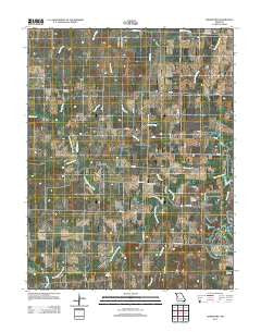 Johnstown Missouri Historical topographic map, 1:24000 scale, 7.5 X 7.5 Minute, Year 2011