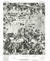 Joplin West Missouri Historical topographic map, 1:24000 scale, 7.5 X 7.5 Minute, Year 1980